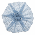 Powder Blue Chiffon Sequin Dupatta