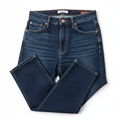 Dark Indigo High-Waist Jeans